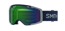 Smith Fahrradbrille Rhythm MTB (ChromaPop-Anti-Fog-Scheibe) midnightnavyblau/sagegrün - 1 Brille